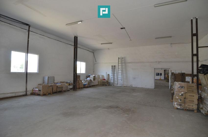 Teren intravilan 6.555 mp cu hală industrială