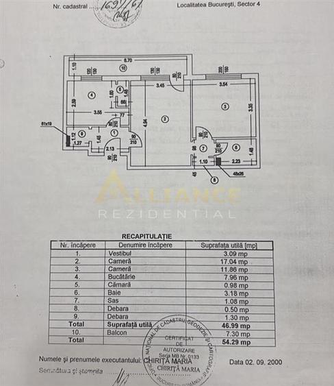 Apartament 2 camere Nitu Vasile 10 min Piata Sudului