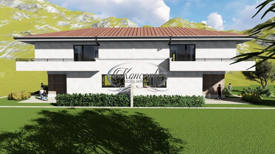 Duplex cu panouri fotovoltaice in Dambul Rotund - 4