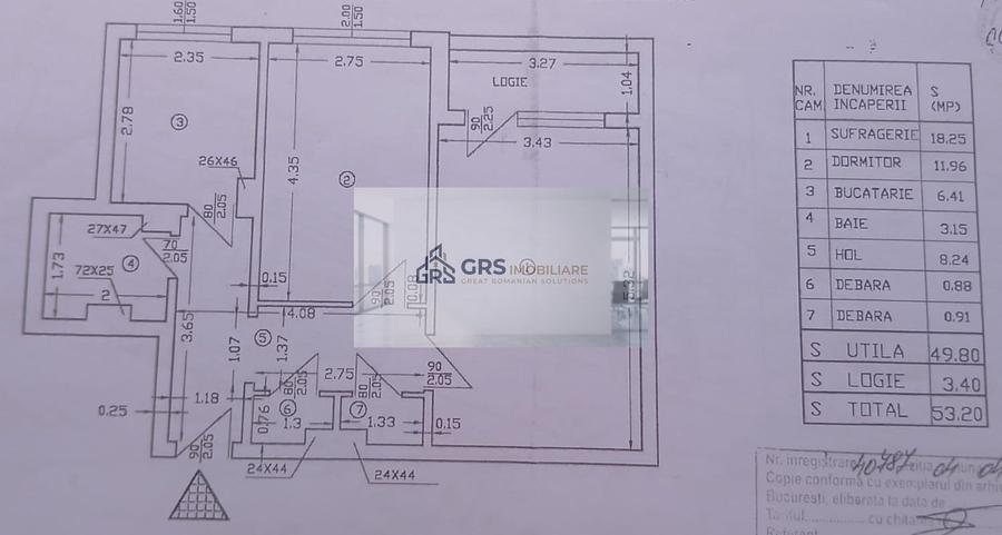 Apartamnet 2 camere 54mp, Bulevardul Theodor Pallady, Sector 3