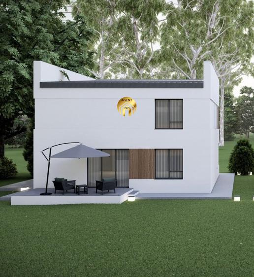 Vila P+1 cu Pompa de Caldura - 5 camere - 300mp Teren - Otopeni Odaile