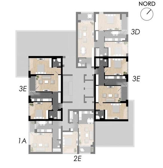 COMISION 0% Ap 3 Camere PENTHOUSE Incalzire in Pardoseala Sos. Salaj