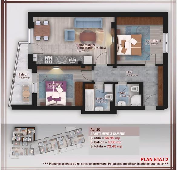 Apartament direct dezvoltator Stefan cel Mare