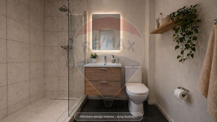 Apartament 2 camere luminos cu vedere spre Cetate, ISR, 0% Comision