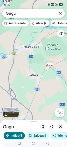 Teren agricol Gagu com Dascalu