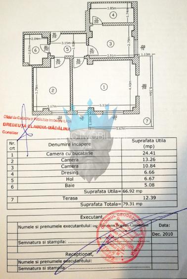 Apartament 3 Camere Militari Residence Rosu - 28