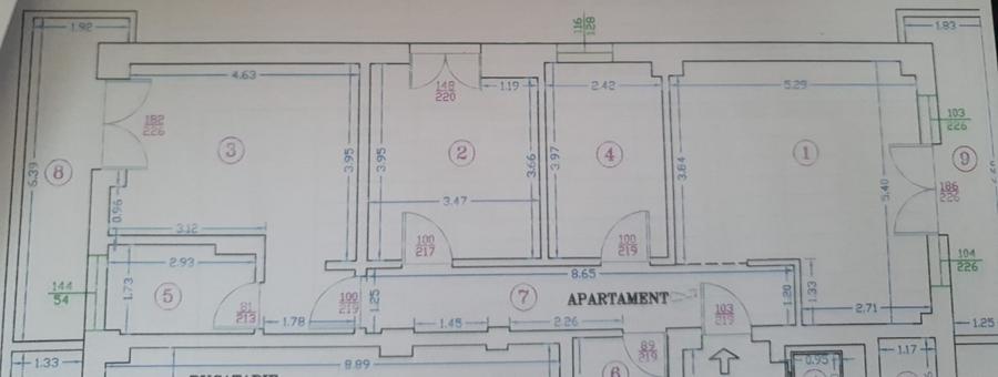 3 camere decomandat, Sisesti, bloc 2010