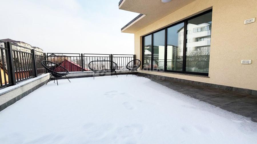 Popas Pacurari - duplex modern de inchiriat, D+P+E, terasa, parcare - 16