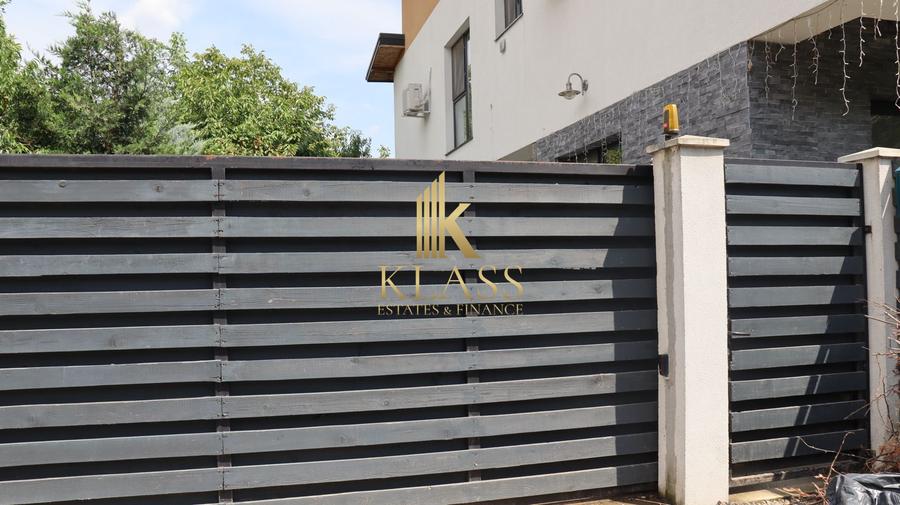 Vila lângă Pădurea Tunari cartier privat, P+1, mobilată și utilată, curte amenaj