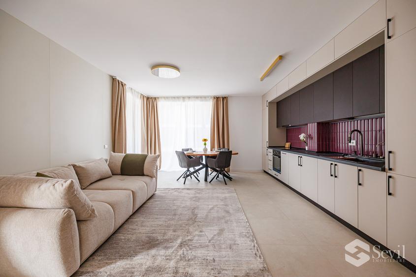Sunbelt by Sevil | 2 camere | 58,75 mp | MOBILAT și UTILAT | Parcare subterană