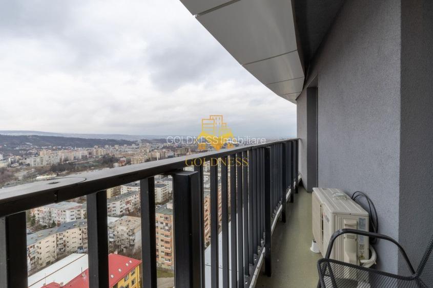2 camere,parcare, bloc nou, terasa,Manastur, West City, Calea Floresti - 9