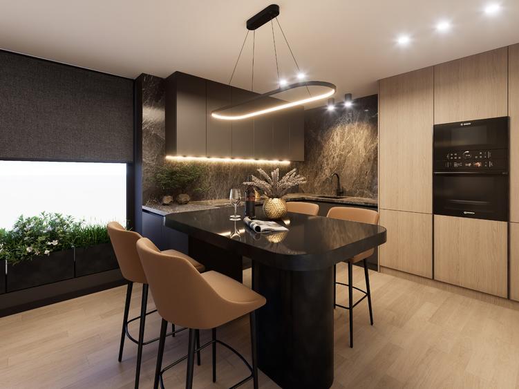 Penthouse Modern 3 Niveluri | 4 Parcari | Terase | Design Contemporan