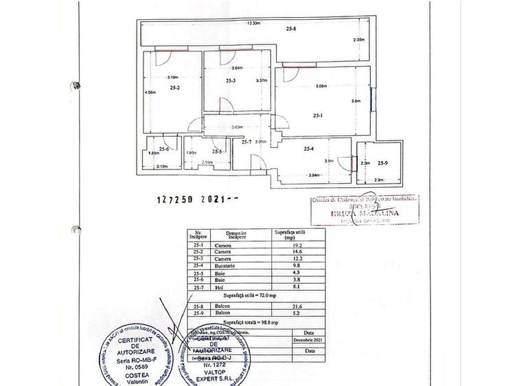 Apartament 3 camere+Birou Theodor Pallady Metrou Teclu - 1