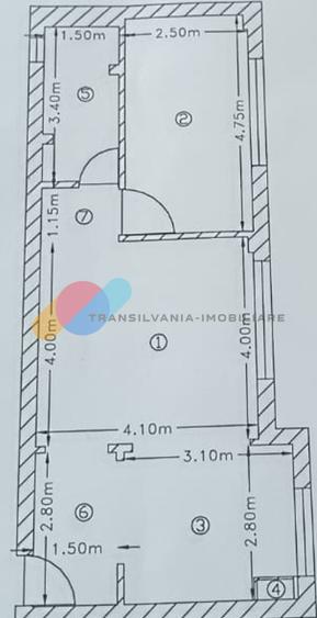 Apartament 2 camere, 50 mp, mobilat-Gheorgheni