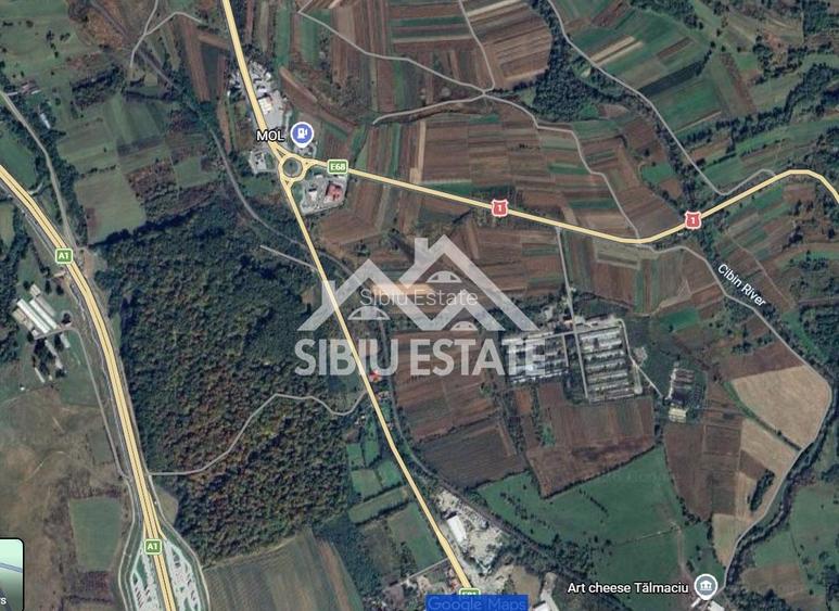 Teren intravilan de vanzare aflat la 15 km de Sibiu - 3