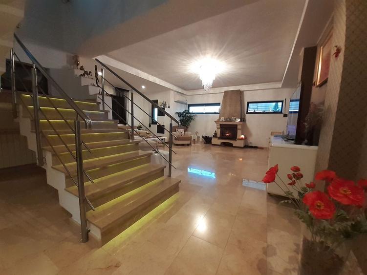 Saftica Ilfov Vila 257mp, 6 camere, Curte Teren 1227 mp, nou 2015