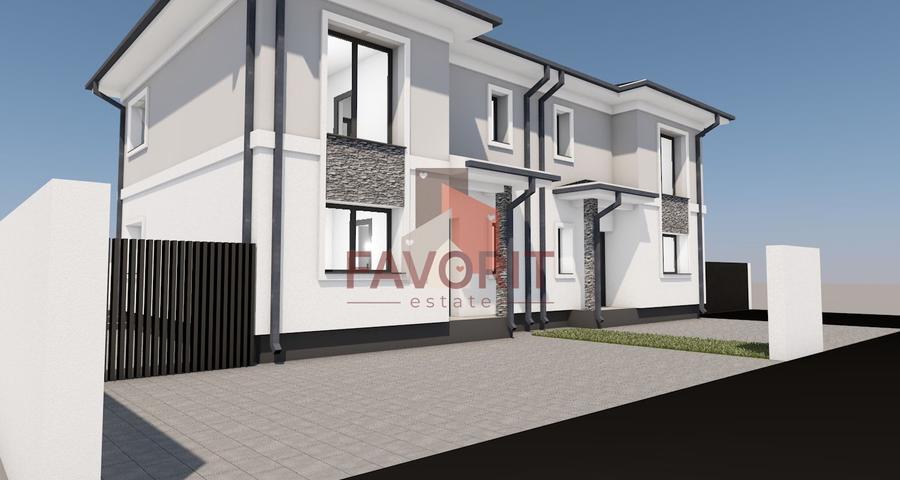 Comision 0% | Duplex in Mosnita | strada privata | Toate utilitatile | La asfalt