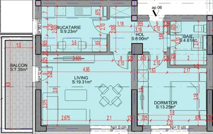 Confort și funcționalitate – 2 camere cu bucătărie separată