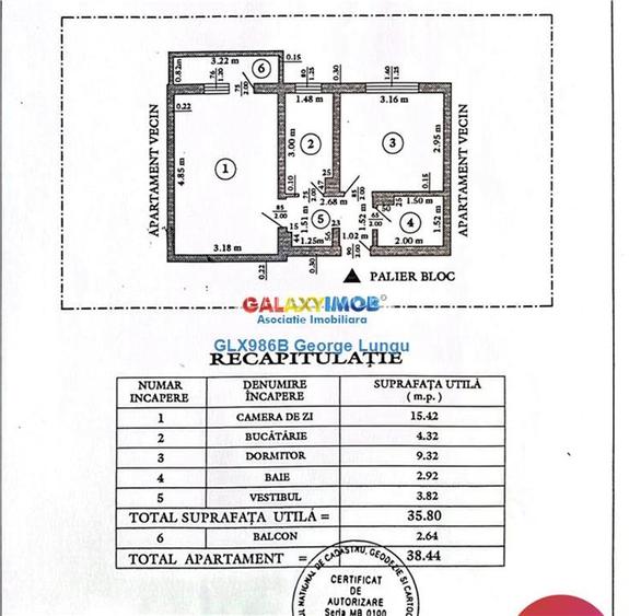 Apartament 2 camere Brncoveanu strada Huiedin - 9