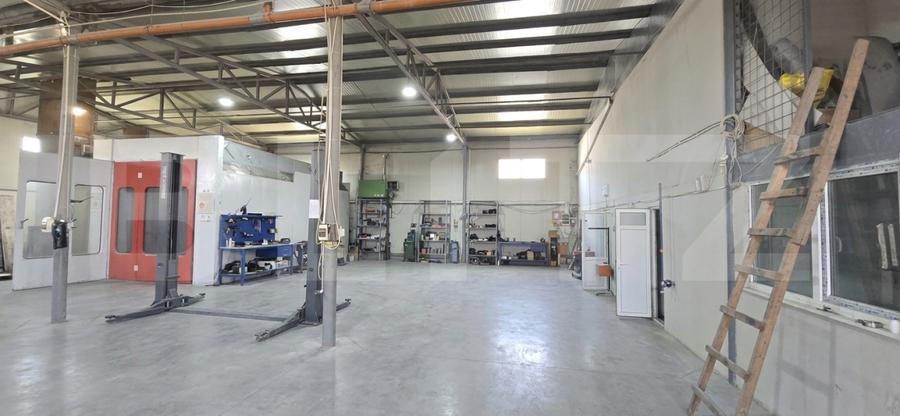 Hala 550 mp, zona Mercedes, Popeci Auto