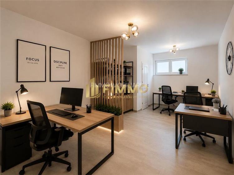 Spatiu ideal pentru cabinet, birou sau salon de infrumusetare | 24 mp + parcare - 2