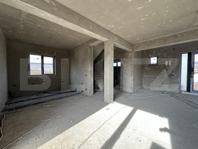 Casă individuală în ansamblu privat 120 mp utili, 600 mp teren, Baciu
