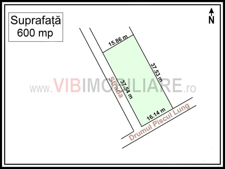 Baneasa – Piscul Lung | Teren intravilan cu dubla deschidere, ideal pentru inves