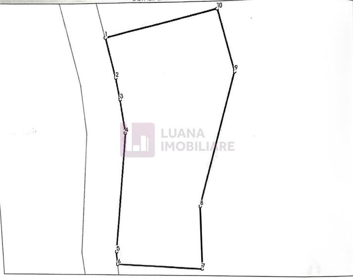 Teren intravilan 3000 mp | Valea Avrigului | deschidere 80 ml