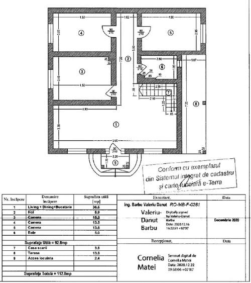 Proprietar, vand/inchiriez Snagov: Str. Zorelelor 2, 8 camere, 5 bai, 251mp util - 3