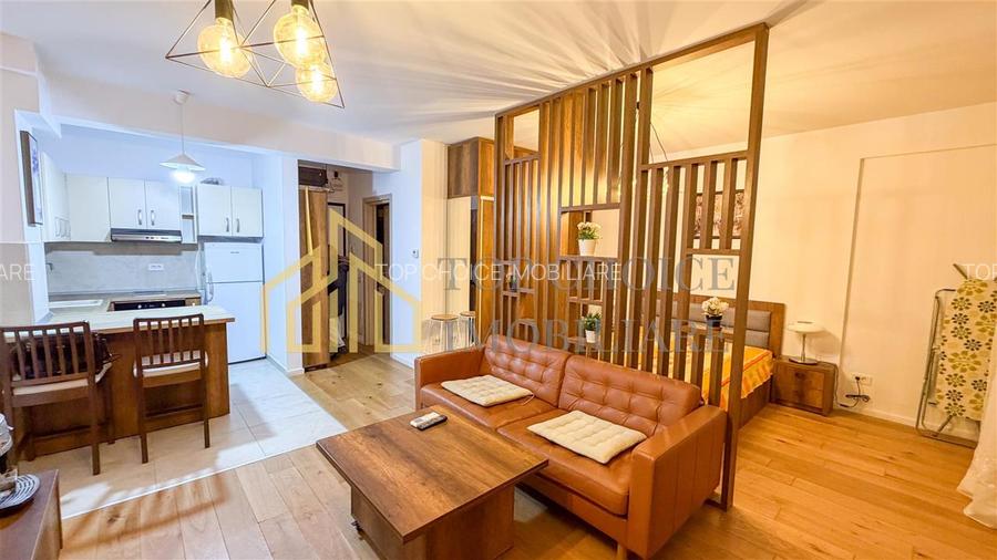 STUDIO GARSONIERA PREMIUM AVIATIEI | TERASA + GRADINA | COMPLET MOBILAT - 2