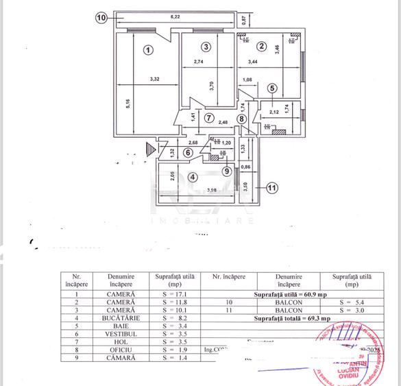 3 Camere-Bloc anvelopat -Petre Ispirescu/Salaj - 9
