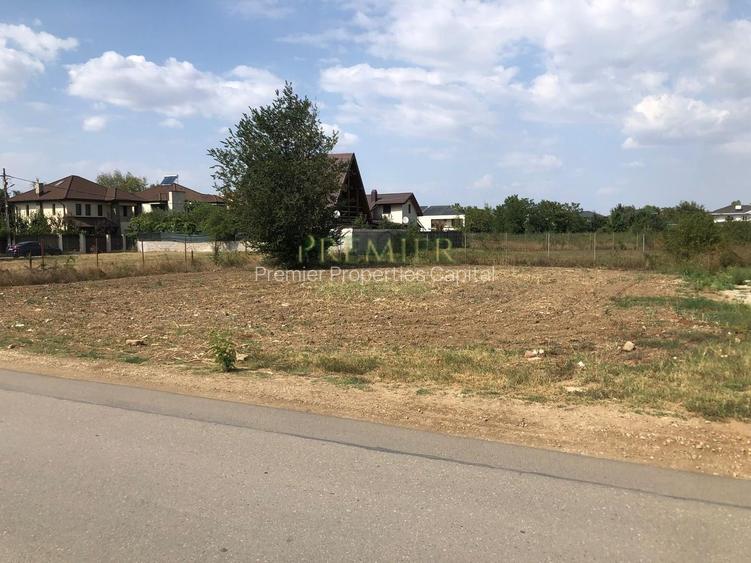 Teren de vanzare Mogosoaia 752 mp utilitati complete deschidere 29.56 - 2