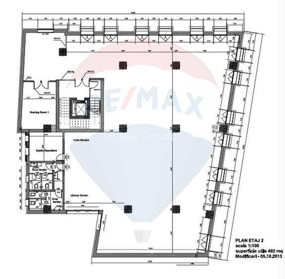 Spațiu de birouri (500 mp) - zona ultracentrala - 1