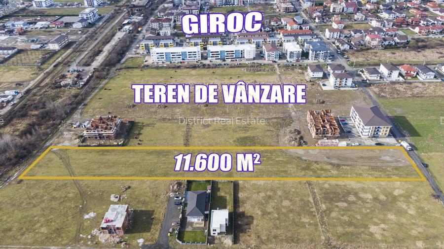 Teren arabil intravilan pentru PUZ 11.600mp | Giroc - 5