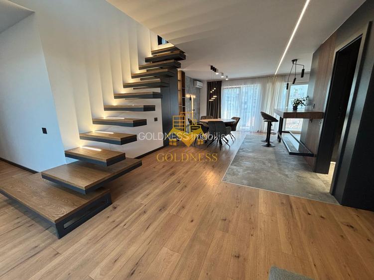 Penthouse mobilat lux, parcare, AC, bloc nou, Semicentral, zona Horea - 17