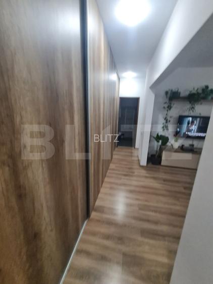 Apartament mobilat si utilat, 2 camere, 54 mp utili, parcare, zona Roata Faget - 4