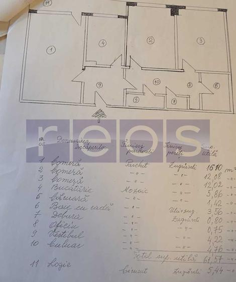 VANZARE 3 CAMERE - DECOMANDAT-  PIATA  MUNCII - 6