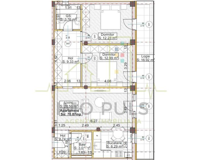 3 Camere. 2 Bai. Bloc nou. Langa Esso. - 1