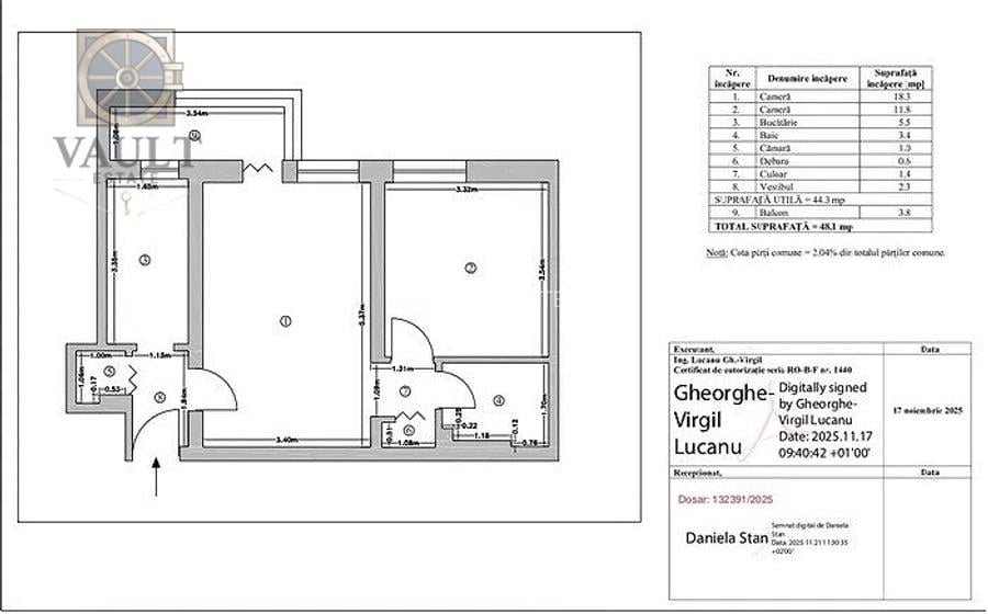 Apartament 2 camere -48mp- Baba Novac  - 8