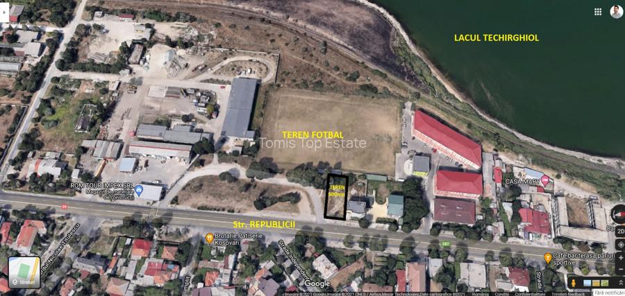 Teren de vanzare Eforie Sud,500 mp cu deschidere Bulevardul Republicii - 3