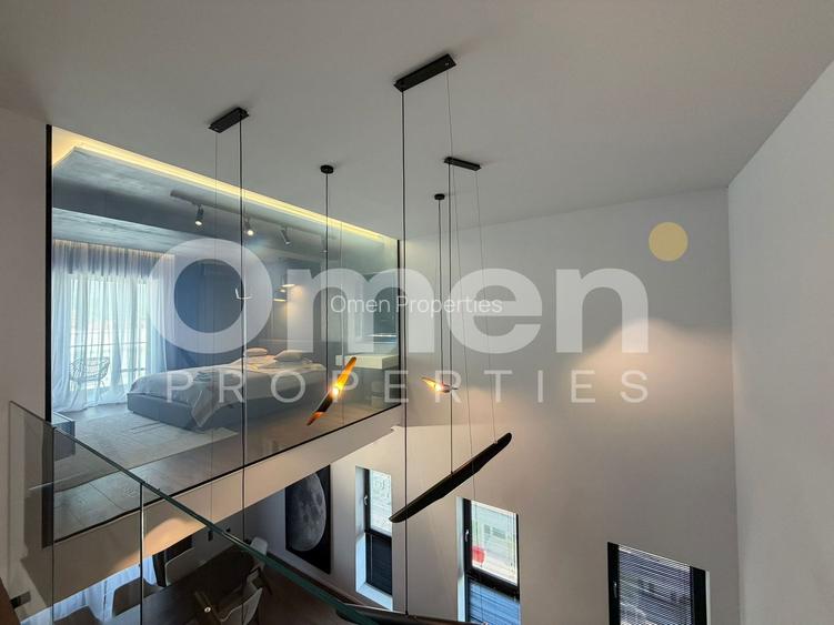 Penthouse ultrafinisat pe 2 niveluri | sauna |  parcare | zona centrala - 11