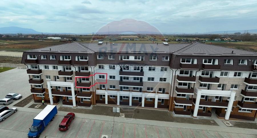 Comision 0% | Apartament nou + parcare | Etaj 2 | Sânpetru Subcetate 2 - 3
