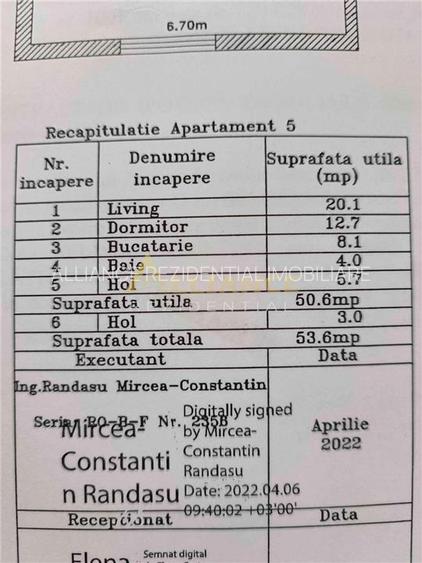 Metrou Ap.2 Cam mobilat+parcare - 14