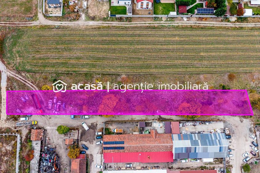 Teren de 2500 mp, cu posibilitate de parcelare în Bujac Arad - 7