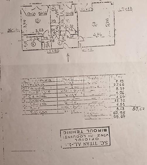 Apartament 2 camere -de inchiriat- decomandat- ultracentral- zona Unirii - 12