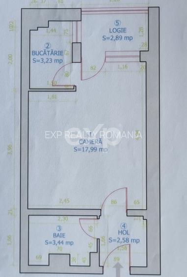 Garsoniera 31 mp Zona Grivitei – Mihai Viteazul. 64900 euro. - 5