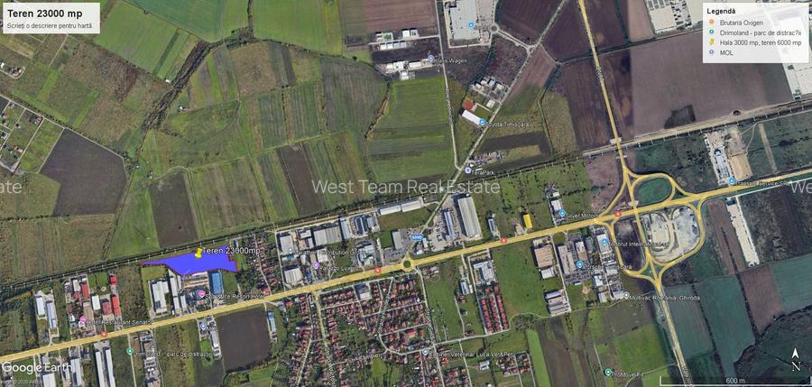 Hala logistica/industriala de vanzare in Timisoara-Calea Lugojului 3000 mp. - 3