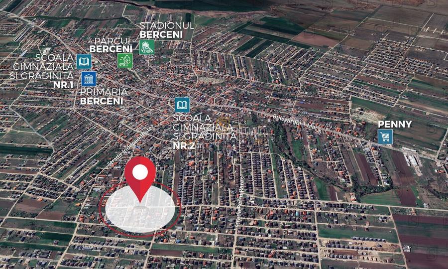 Lot de teren de vanzare, Comuna Berceni, 300 mp, locatie excelenta - 3