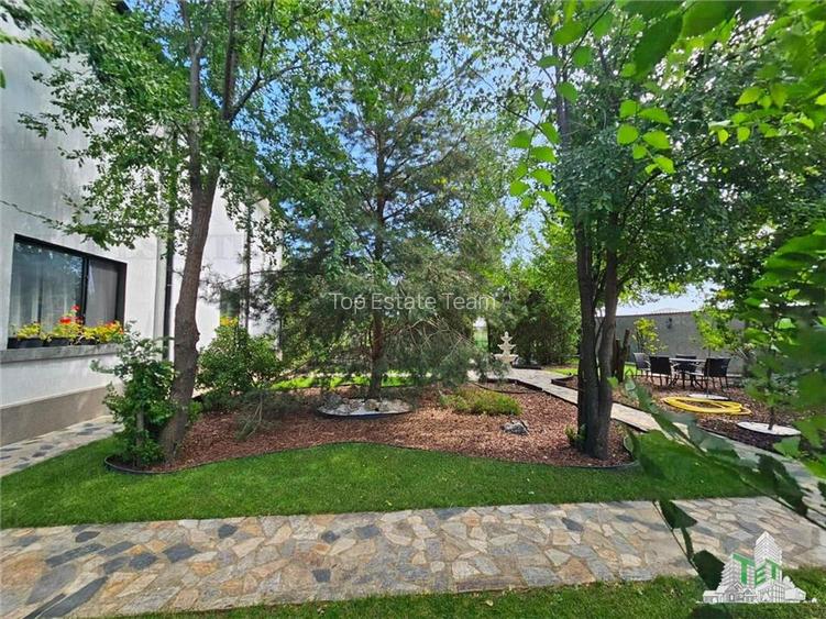 Vila superba, cu piscina, 970mp teren, D+P+E+M, gradina amenajata+pomi fructifer - 19