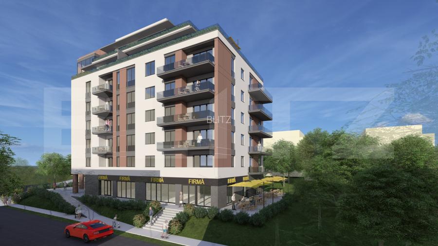 Apartament cu 2 camere, 57 mp, bloc nou - zona Andrei Muresanu - 3